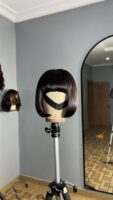 Bone straight closure fringe unit