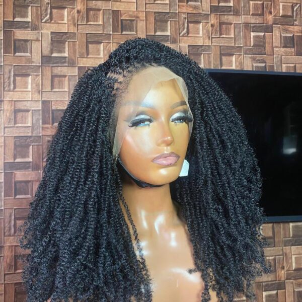 Full lace Kinky Pick and Drop Wig