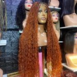 Human hair frontal Boho Braids